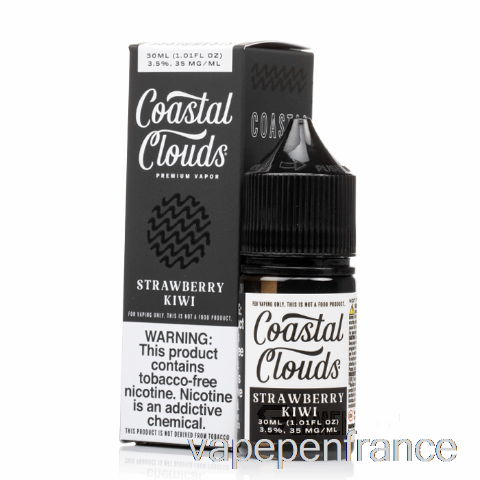 Sel De Kiwi Aux Fraises - Nuages ​​côtiers Co. - Stylo Vape 30 Ml 50 Mg